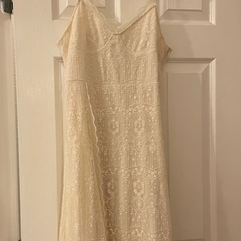 Zara NWOT romantic long dress